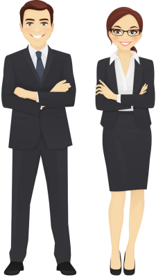 business-man-and-woman-vector-8317975